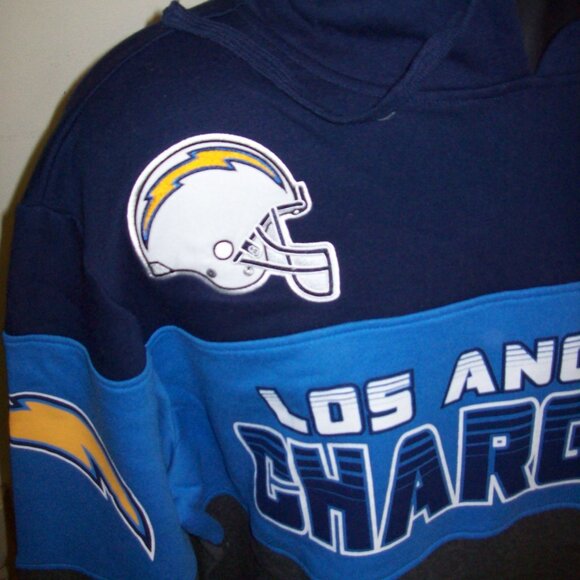 LOS ANGELES CHARGERS Pull Over 3 Color Hoody 3X